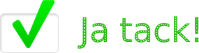 ja tack!